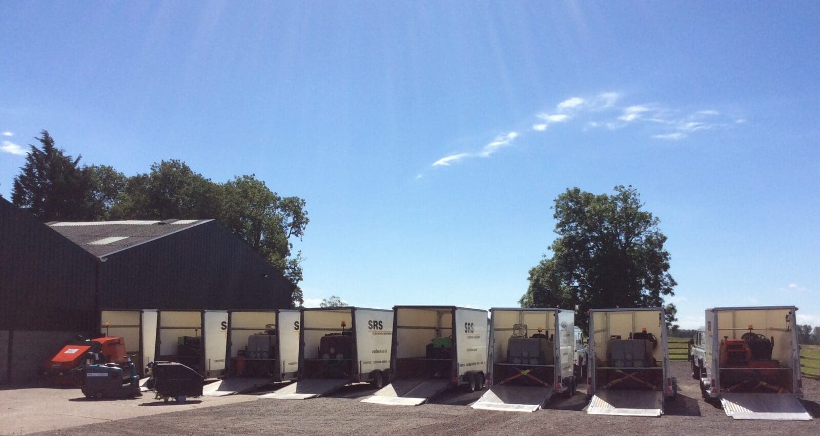 SRS cleaning fleet
