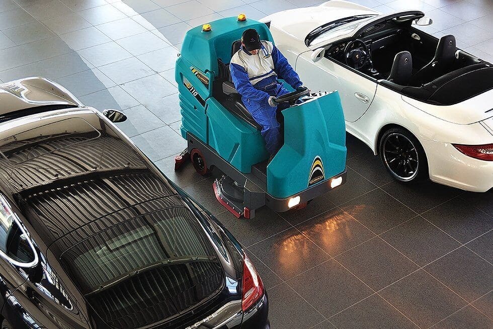 factory floor cleaner hire